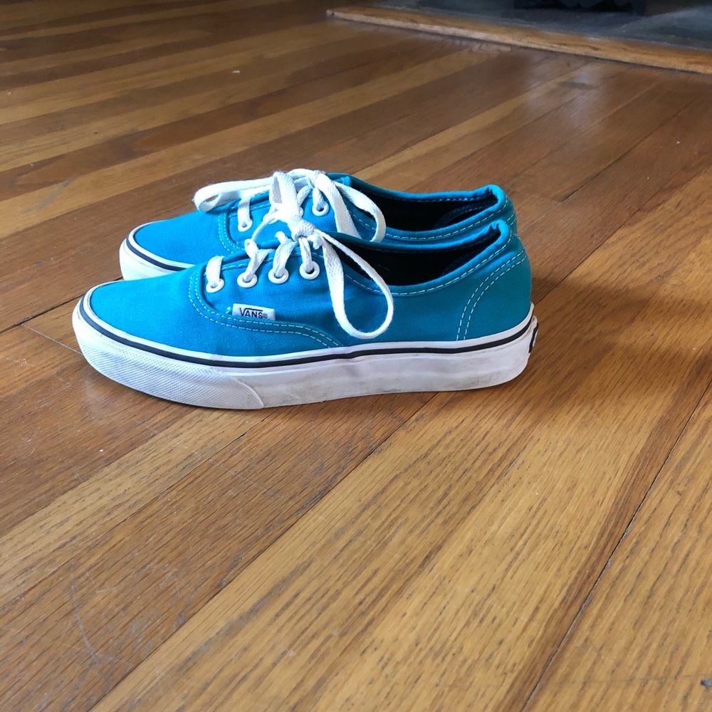 Turquoise Vans - Picture 4 of 6
